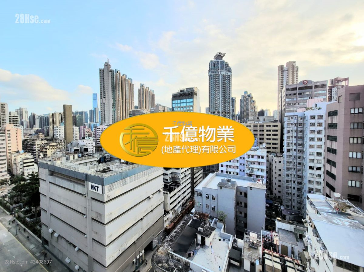 美观大厦 售盘 2 房 381 平方尺 ( 35.4 平方米 )