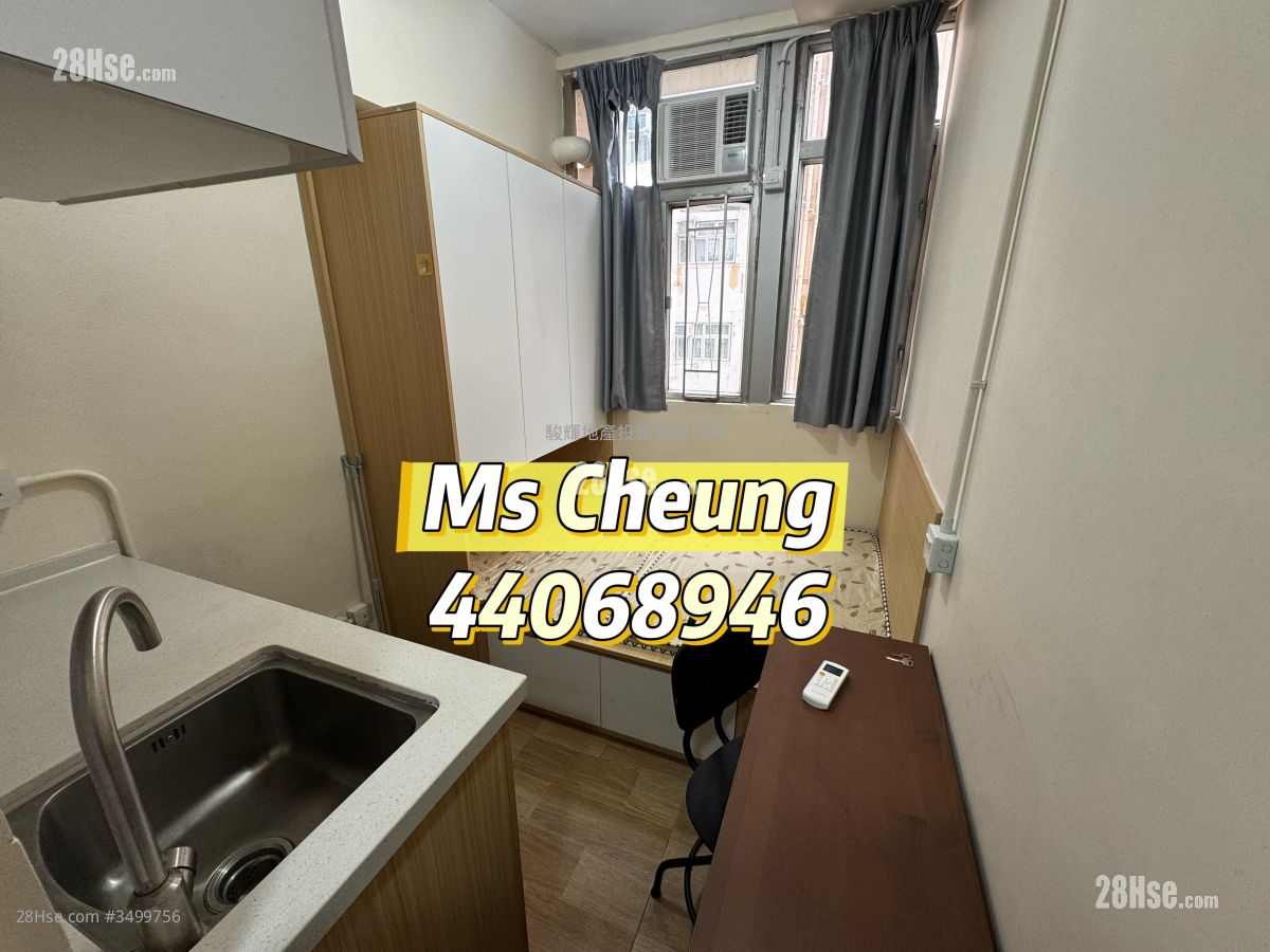Mong Kok Building Rental Studio 160 ft² ( 14.9 m² )