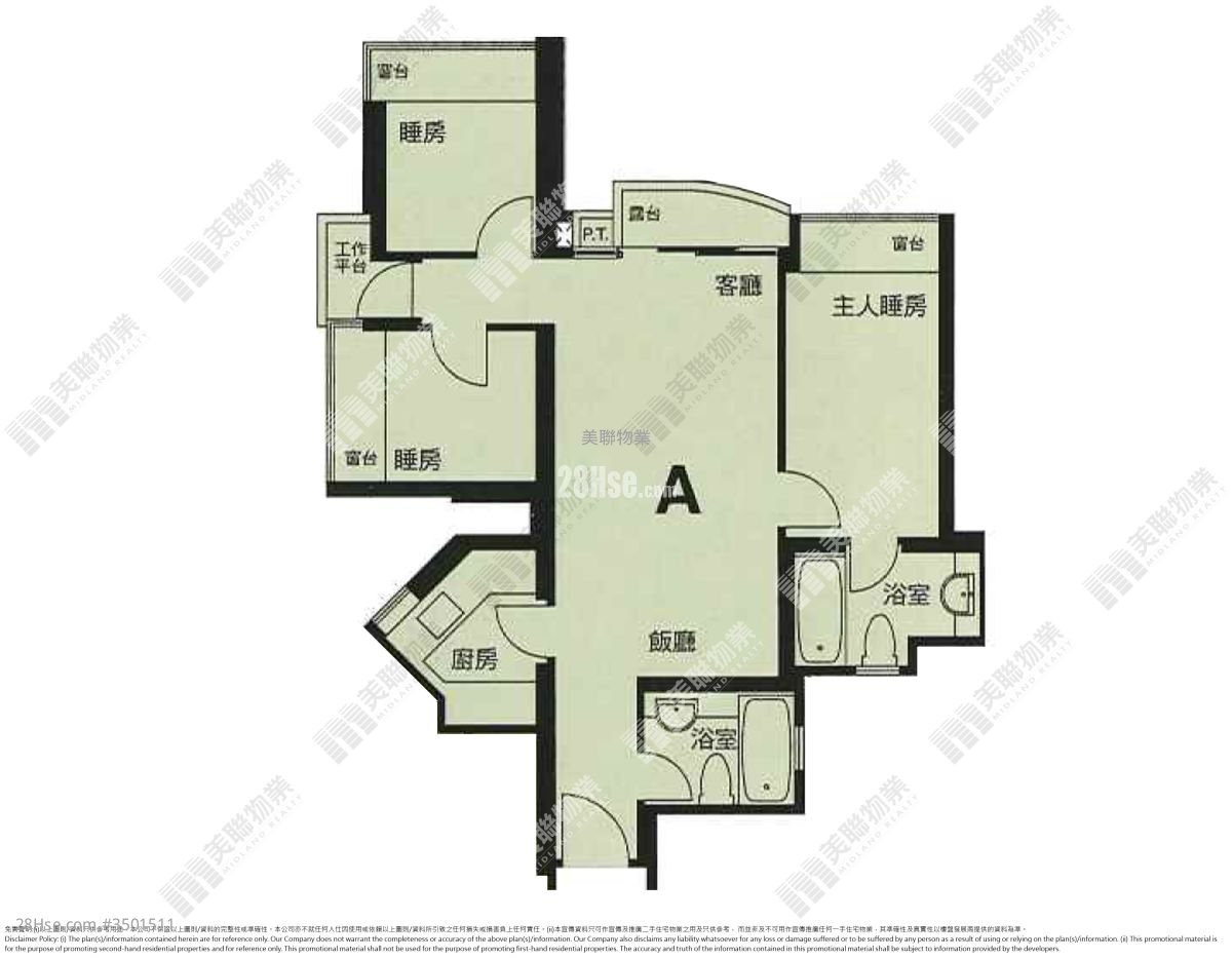 Festival City Rental 679 ft² ( 63.1 m² )
