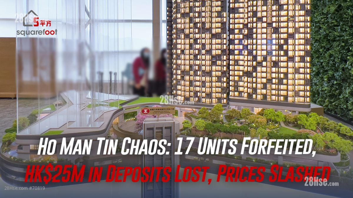 Ho Man Tin Chaos: 17 Units Forfeited, HK$25M in Deposits Lost, Prices Slashed