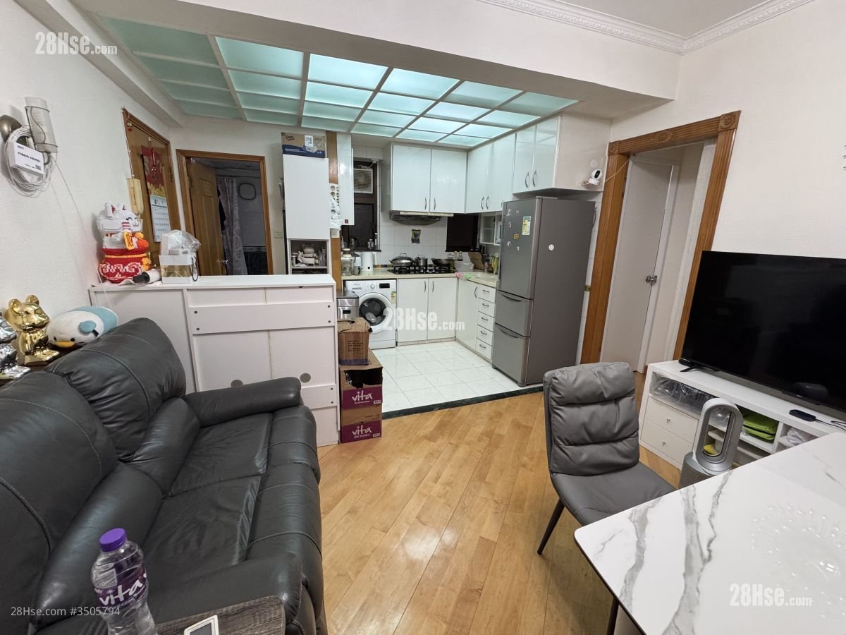 Kam Shan Building Rental 2 Bedrooms , 1 Bathroom 396 ft² ( 36.8 m² )