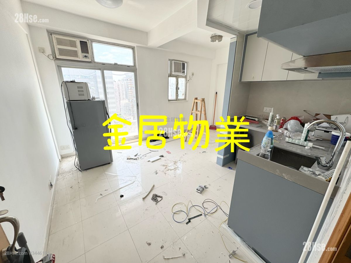 德发大厦 租盘 开放式间隔 , 1 浴室 209 平方尺 ( 19.4 平方米 )