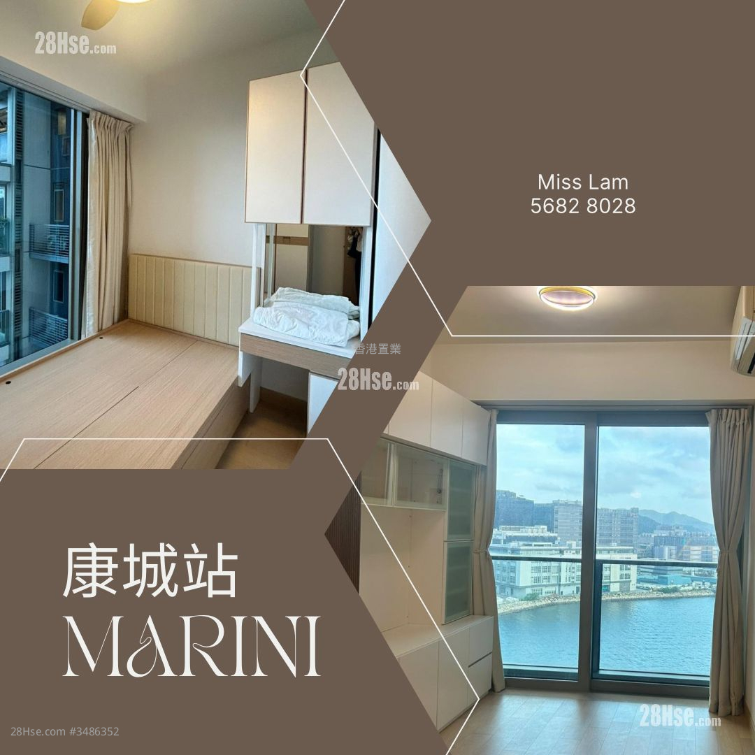 Marini 租盘 3 房 , 1 浴室 620 平方尺 ( 57.6 平方米 )