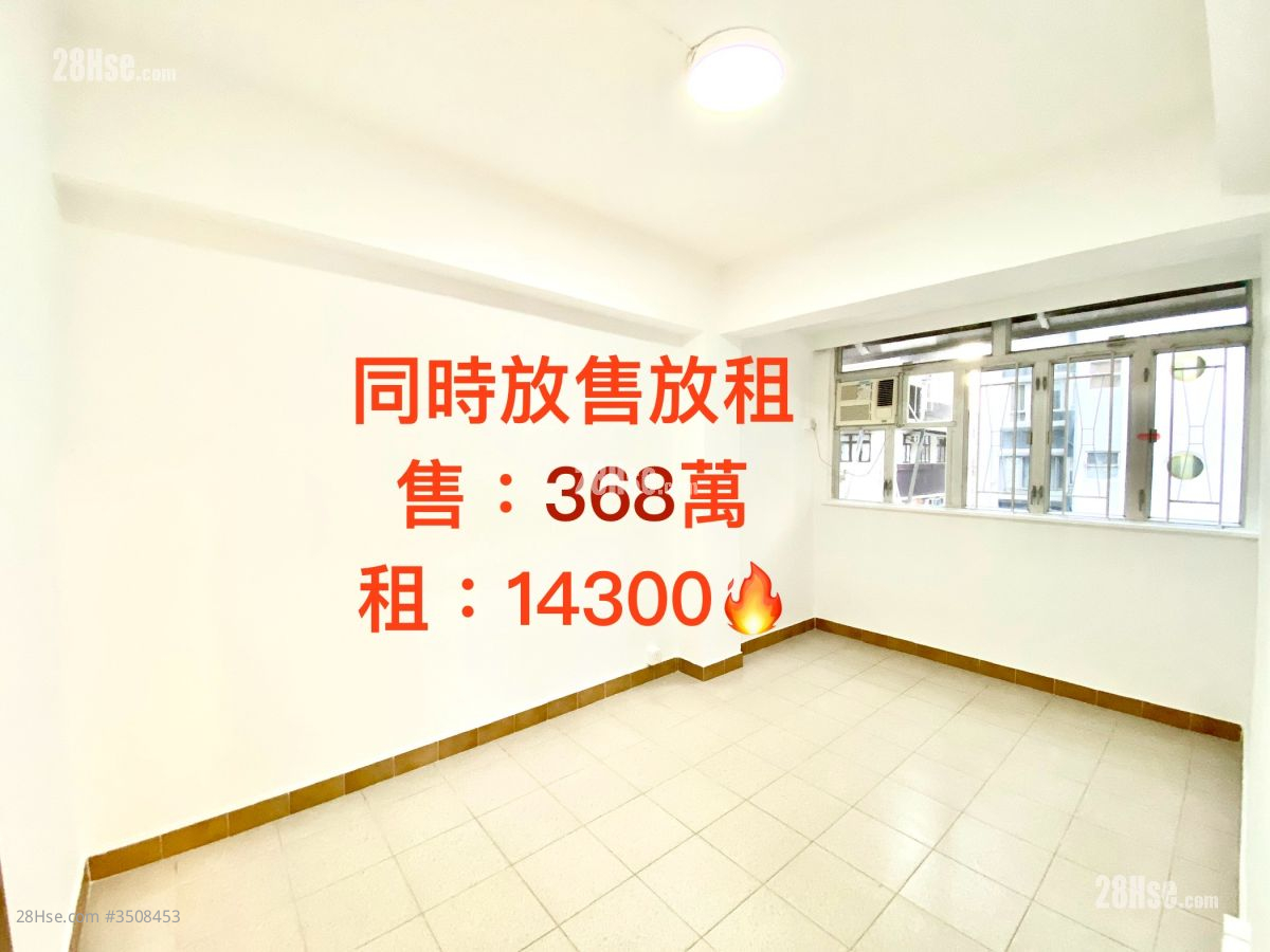 升平街6-8号 租盘 2 房 , 1 浴室 500 平方尺 ( 46.5 平方米 )