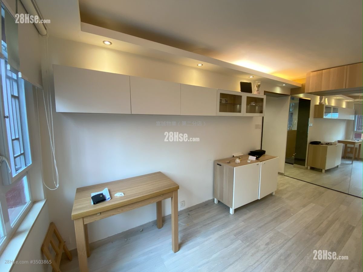 Hong Tin Court Rental 2 Bedrooms , 1 Bathroom 400 ft² ( 37.2 m² )