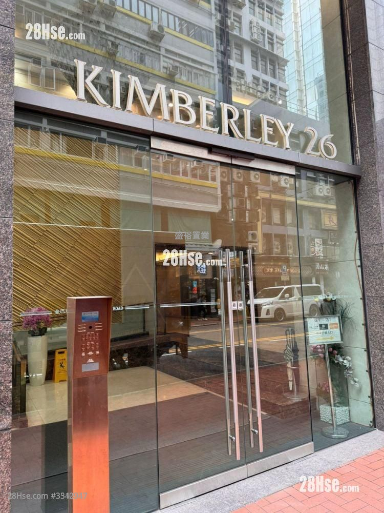 No.26 Kimberley Road Rental 1 Bedroom , 1 Bathroom 398 ft² ( 37.0 m² )