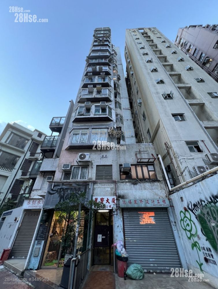 丽宝大厦 售盘 2 房 262 平方尺 ( 24.3 平方米 )
