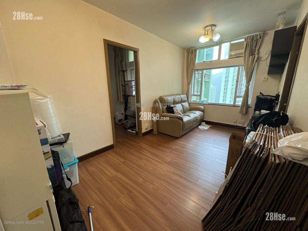 Hiu Tsui Court Rental 2 Bedrooms , 1 Bathroom 401 ft² ( 37.3 m² )