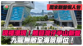现楼涌现！｜触目湾仔半山新盘｜九龙无敌全海景单位
