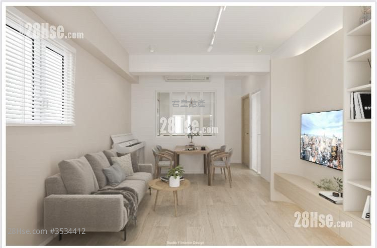 9-10A Tung Fong Street Rental 2 Bedrooms , 1 Bathroom 399 ft² ( 37.1 m² )