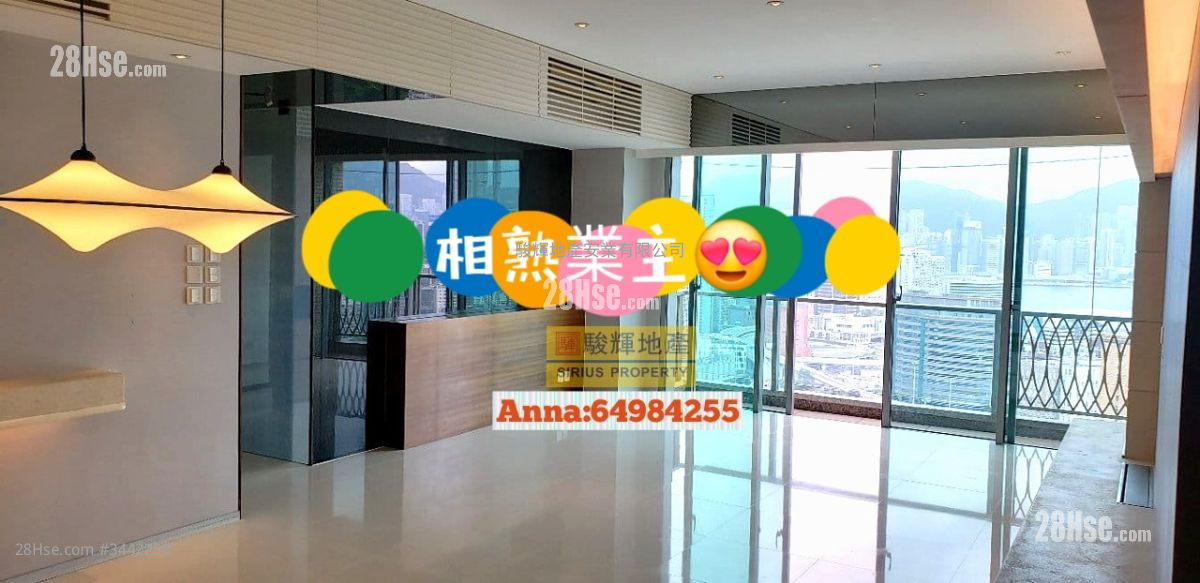 君颐峰 租盘 3 房 , 2 浴室 1,321 平方尺 ( 122.7 平方米 )