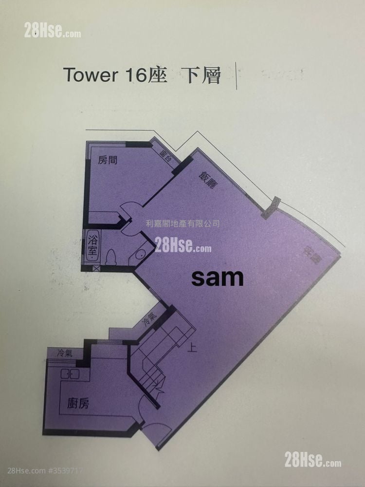 海逸豪园 售盘 5+ 房 2,147 平方尺 ( 199.5 平方米 )