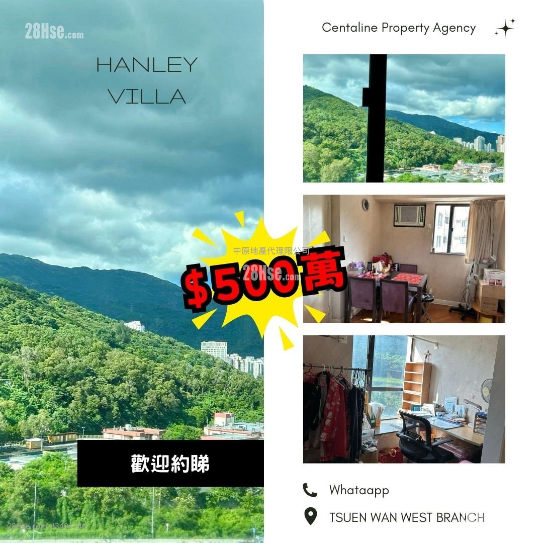 Hanley Villa Sell 2 Bedrooms , 1 Bathroom 475 ft² ( 44.1 m² )