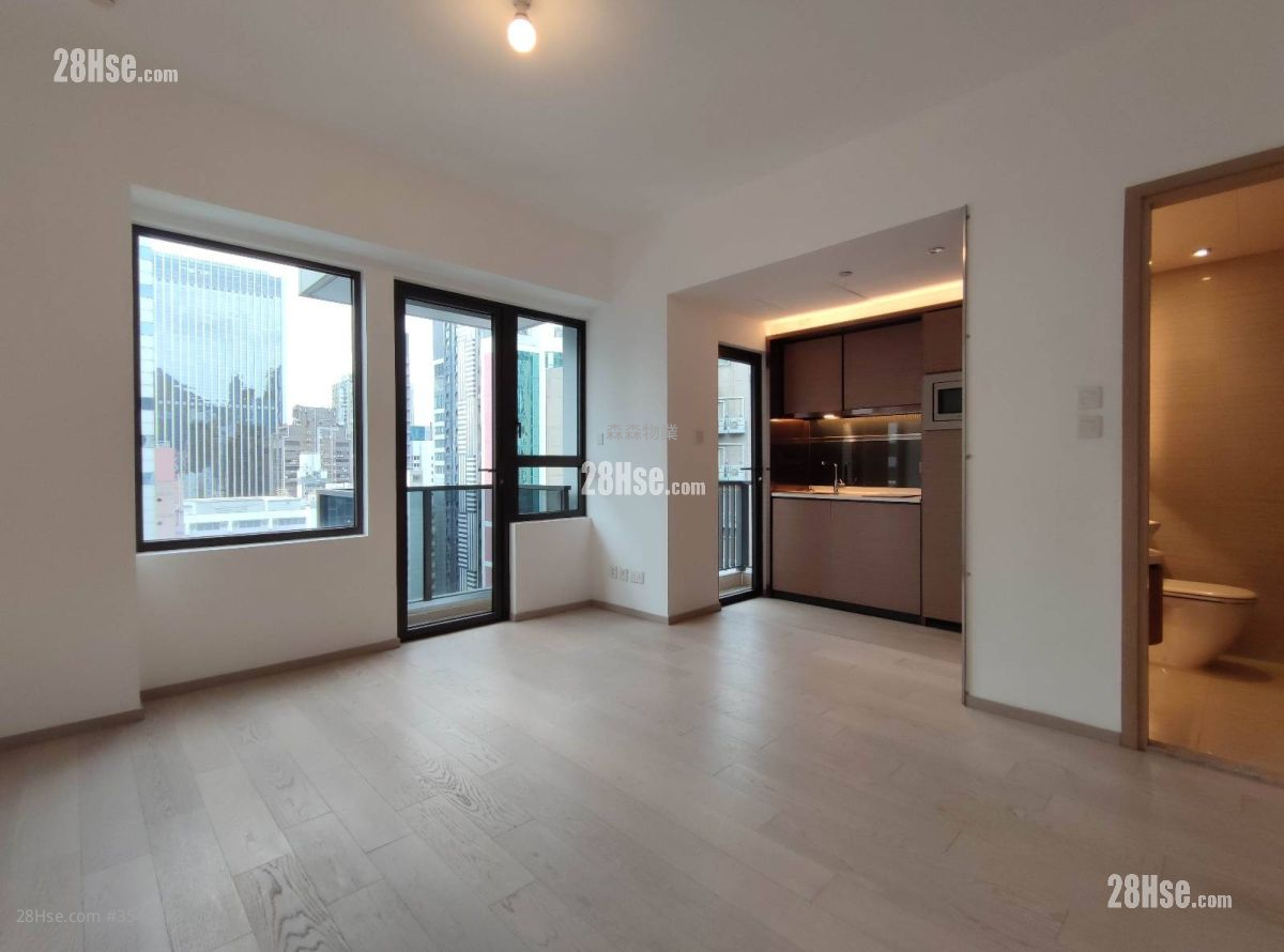 L'wanchai Rental Studio , 1 Bathroom 316 ft² ( 29.4 m² )