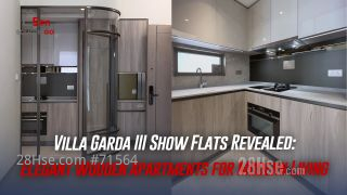 Villa Garda III Show Flats Revealed: Elegant Wooden Apartments for Modern Living