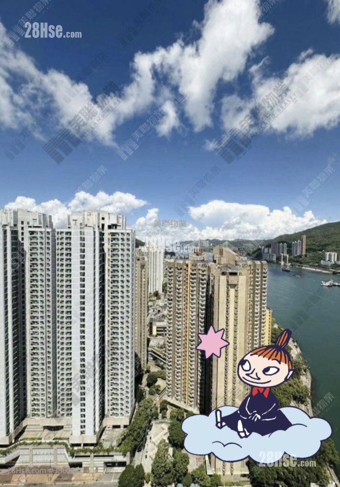 灏景湾 租盘 3 房 , 2 浴室 658 平方尺 ( 61.1 平方米 )