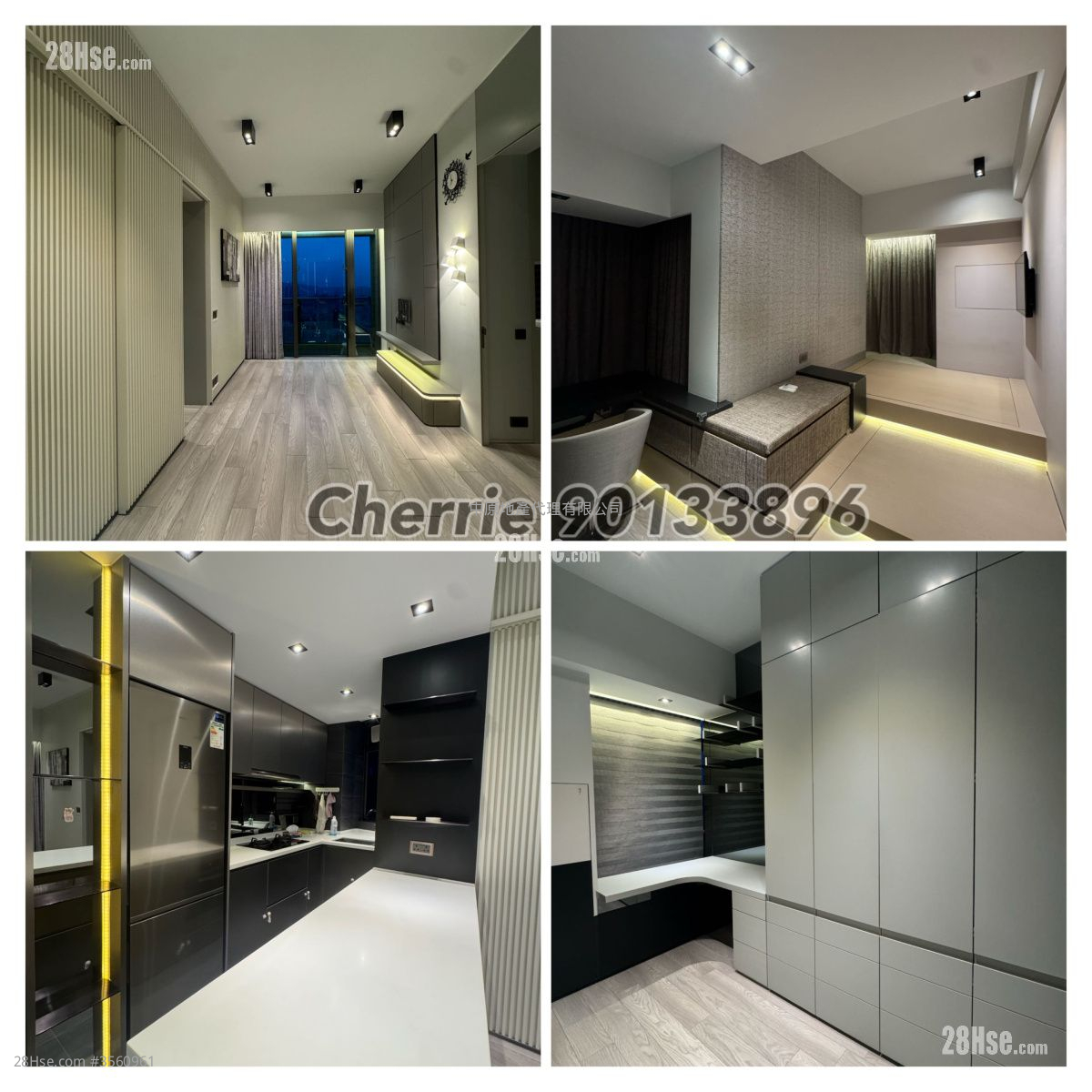 Yoho Midtown 售盘 3 房 656 平方尺 ( 60.9 平方米 )