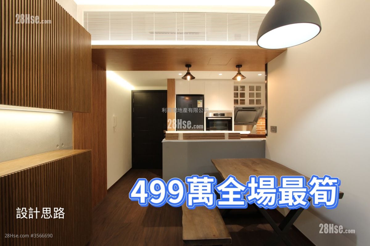 爵悦庭 售盘 1 房 372 平方尺 ( 34.6 平方米 )