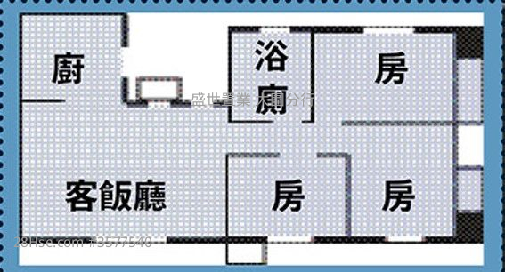 Glamour Garden Sell 3 Bedrooms , 1 Bathroom 502 ft² ( 46.6 m² )