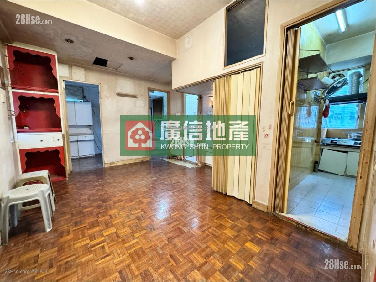 Shun Cheong Mansion Sell 2 Bedrooms , 1 Bathroom 440 ft² ( 40.9 m² )