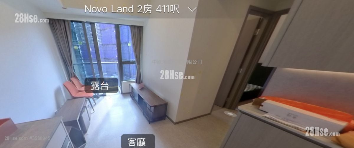 Novo Land 售盘 2 房 411 平方尺 ( 38.2 平方米 )