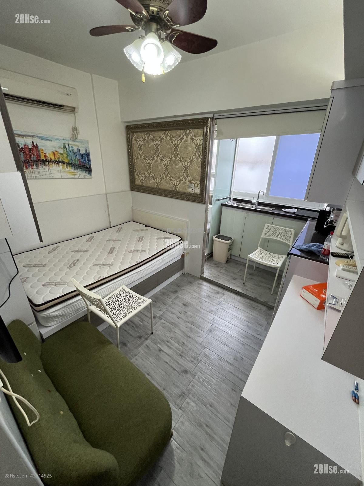 United Mansion Rental Studio , 1 Bathroom 180 ft² ( 16.7 m² )