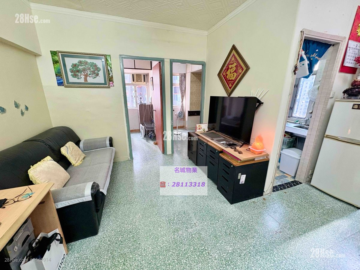 五福大厦 售盘 2 房 , 1 浴室 400 平方尺 ( 37.2 平方米 )