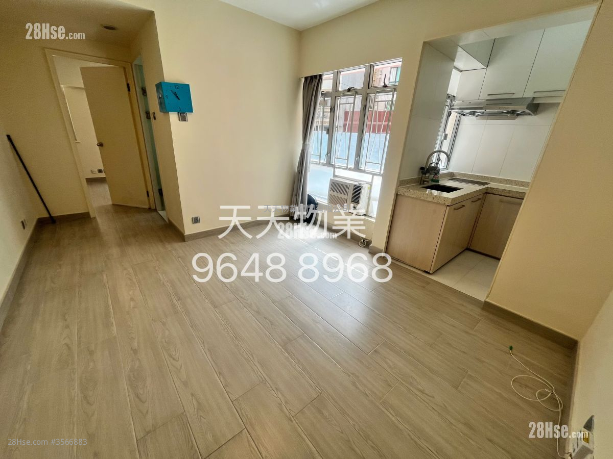 愉宝大厦 租盘 1 房 , 1 浴室 410 平方尺 ( 38.1 平方米 )