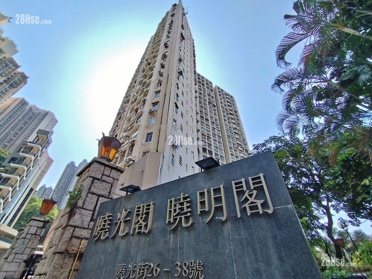 晓光阁 售盘 3 房 , 1 浴室 640 平方尺 ( 59.5 平方米 )