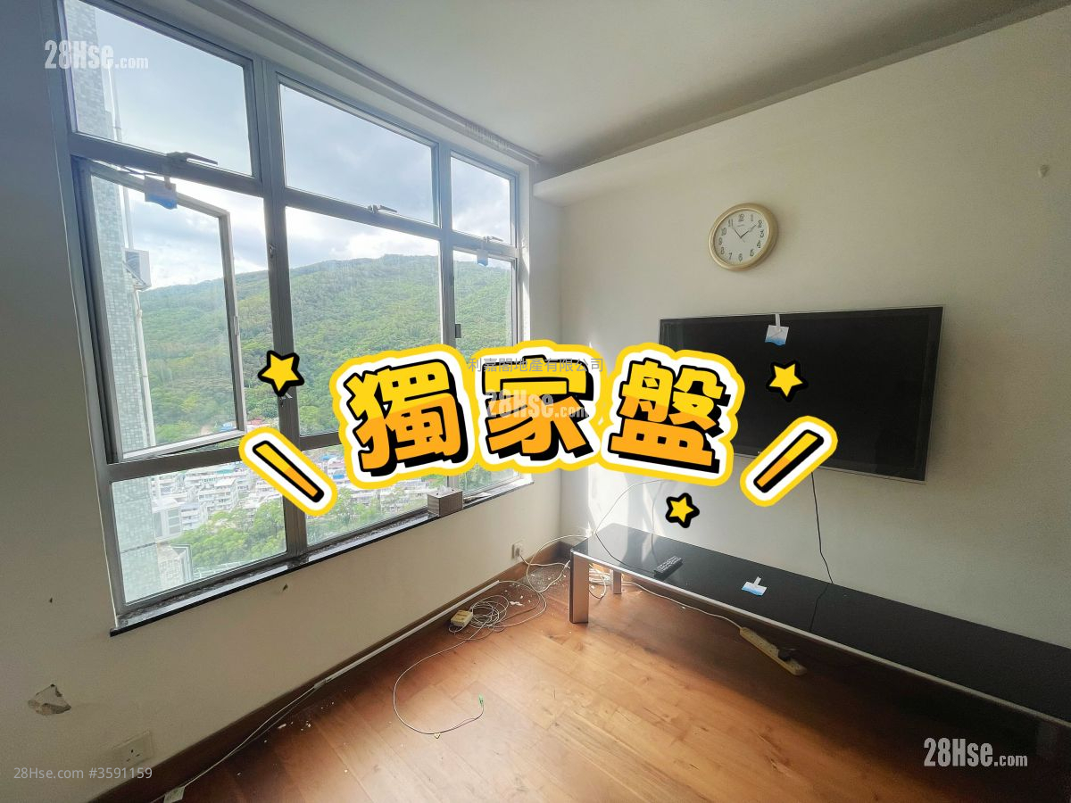 丽城花园 租盘 3 房 , 1 浴室 572 平方尺 ( 53.1 平方米 )