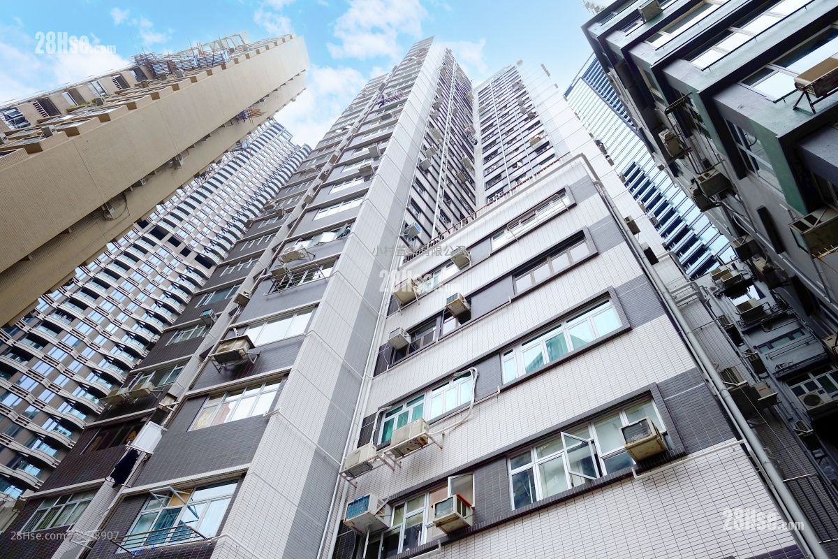 大厦外观: 坚威大厦 租盘 2 房 , 1 浴室 600 平方尺 ( 55.7 平方米 ) 大厦外观: 坚威大厦 租盘 2 房 , 1 浴室 600 平方尺 ( 55.7 平方米 )