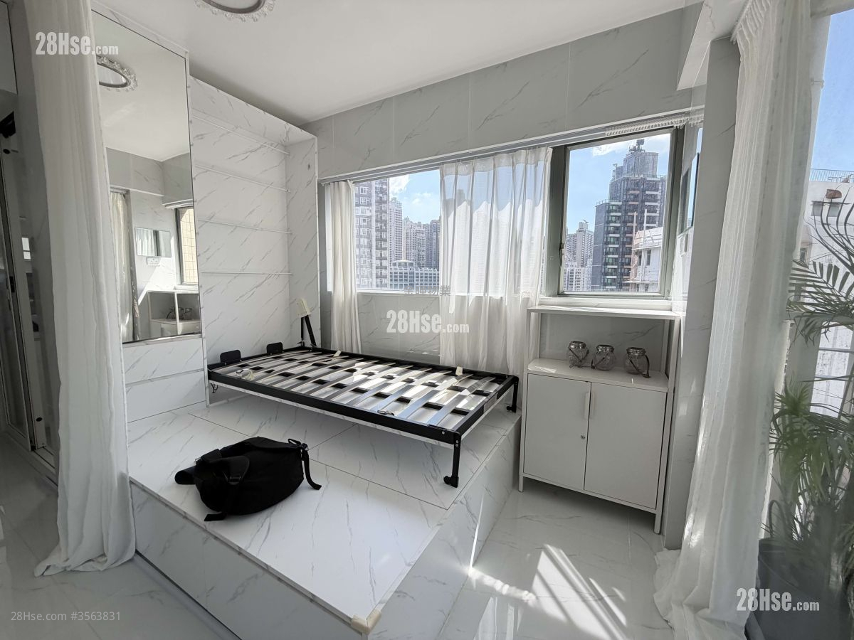 Urbana 38 Rental Studio , 1 Bathroom 220 ft² ( 20.4 m² )