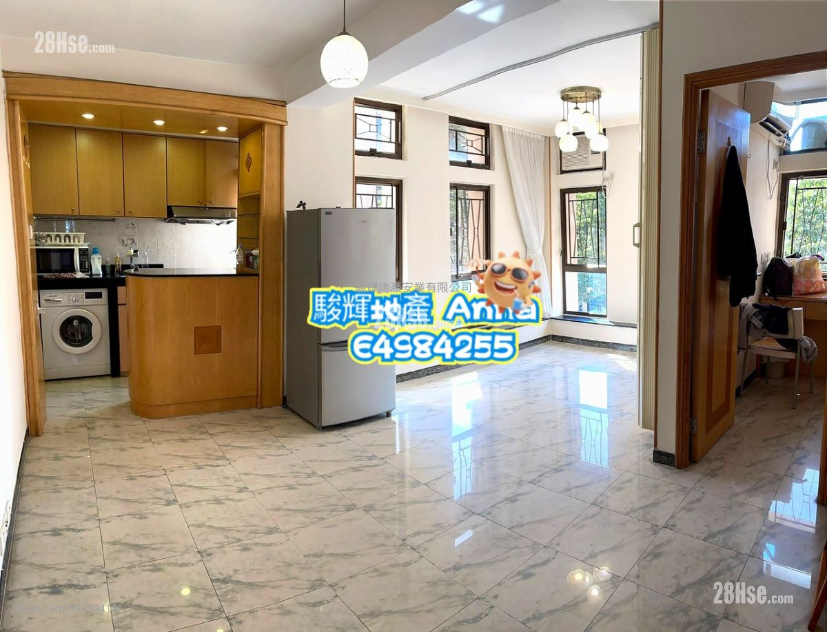 百美花园 租盘 2 房 , 1 浴室 445 平方尺 ( 41.3 平方米 )