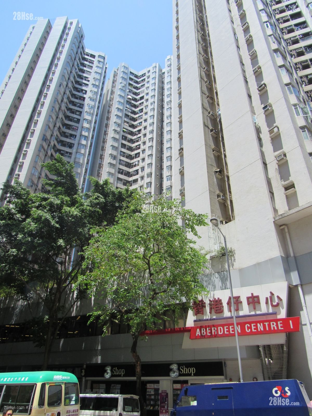 香港仔中心 租盘 2 房 , 1 浴室 448 平方尺 ( 41.6 平方米 )