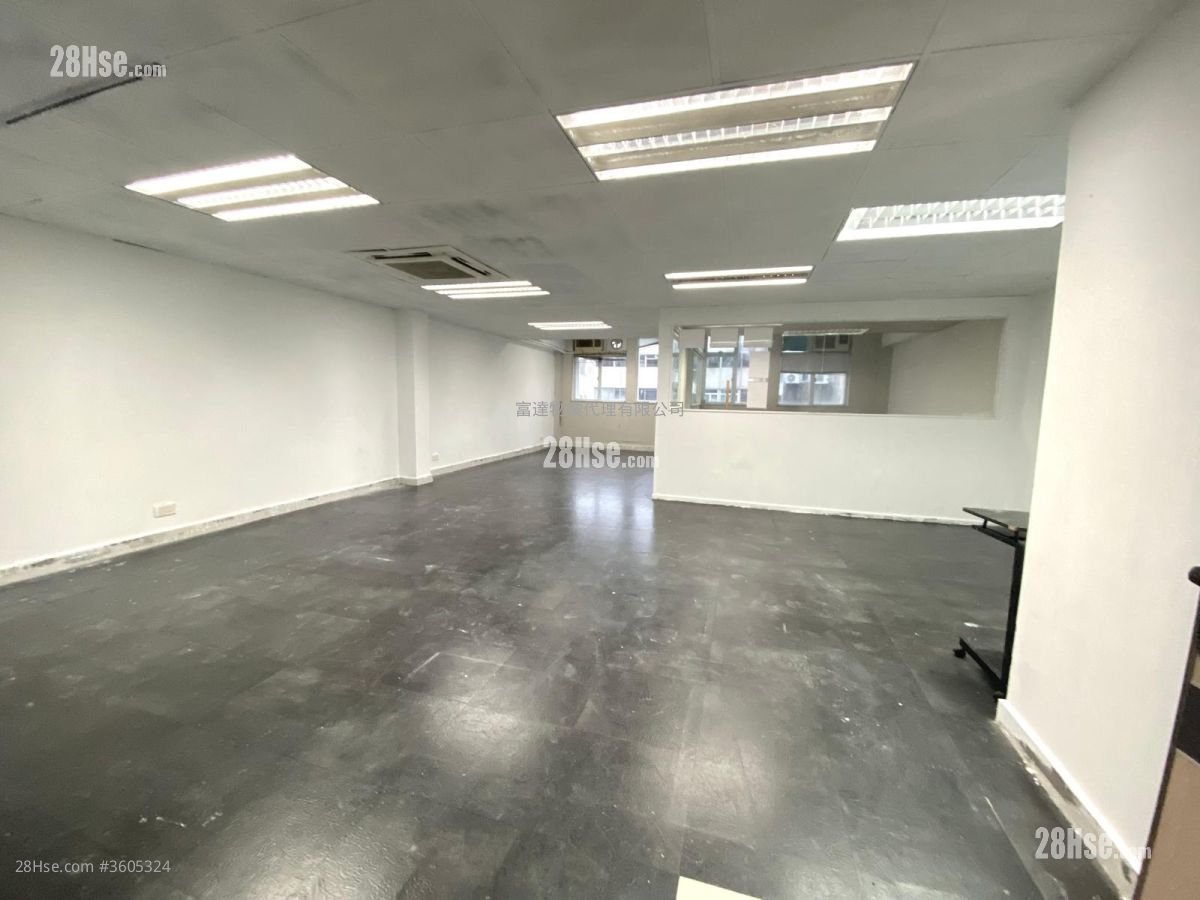 金宝工业大厦 租盘 780 平方尺 ( 72.5 平方米 )