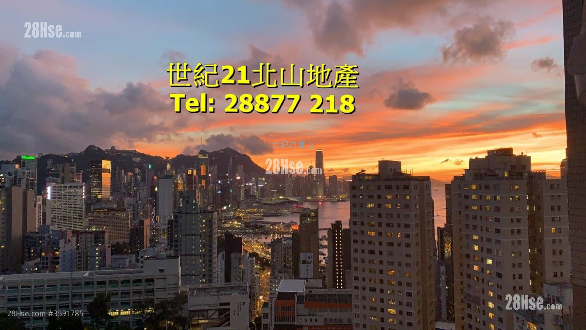 海景台 租盘 2 房 , 2 浴室 730 平方尺 ( 67.8 平方米 )
