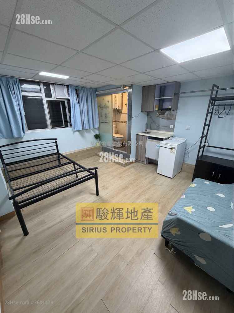 龙华大厦 租盘 开放式间隔 , 1 浴室 240 平方尺 ( 22.3 平方米 )