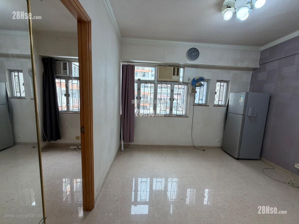 Hung Yu Mansion Rental 3 Bedrooms , 1 Bathroom 448 ft² ( 41.6 m² )