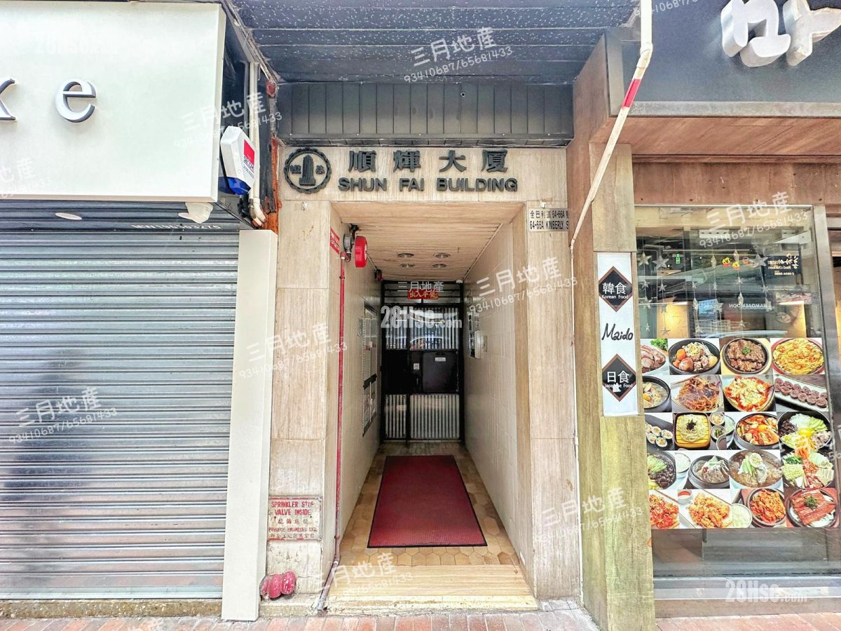 顺辉大厦 租盘 2 房 , 1 浴室 276 平方尺 ( 25.6 平方米 ) 顺辉大厦 租盘 2 房 , 1 浴室 276 平方尺 ( 25.6 平方米 )