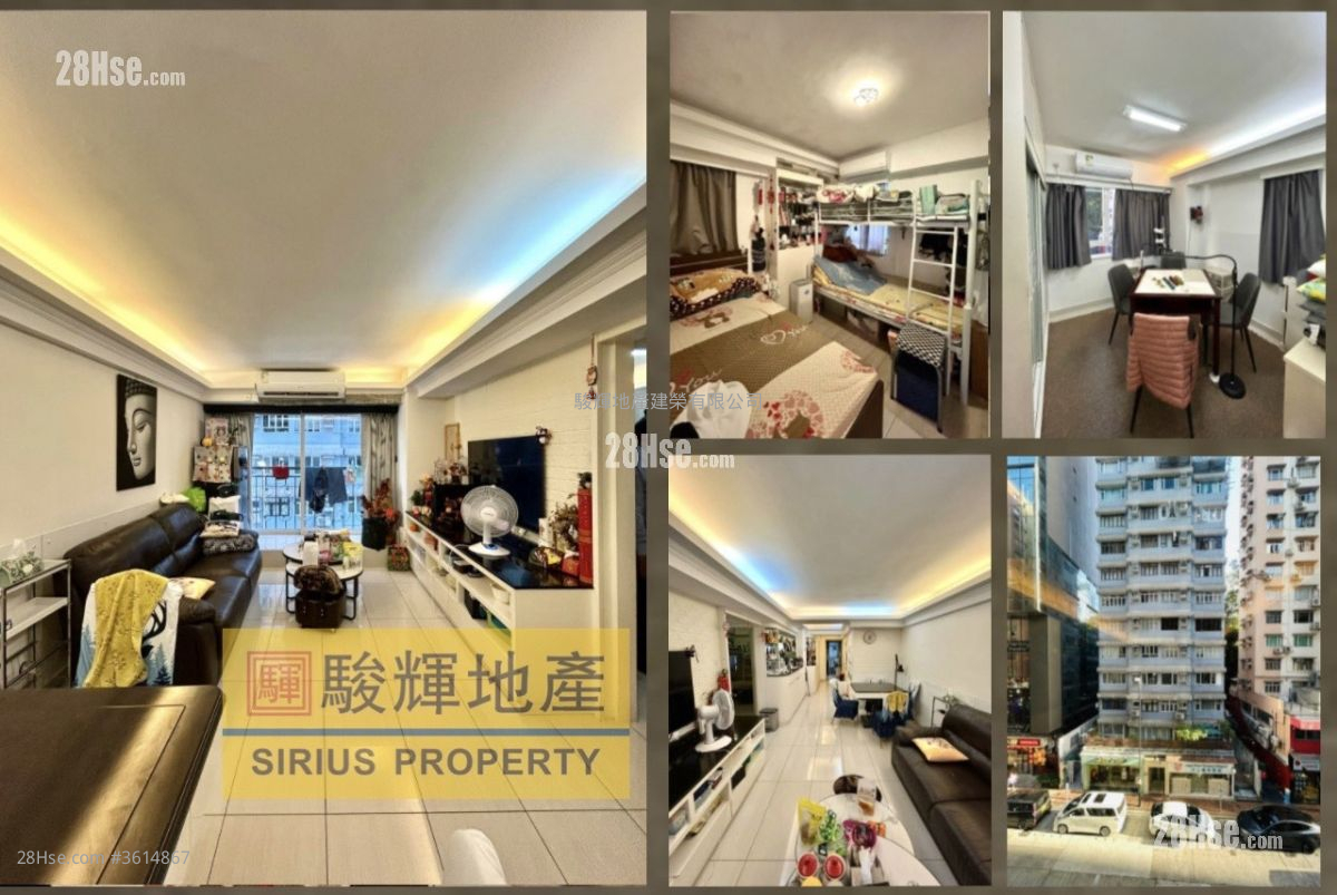 富盛大厦 售盘 3 房 , 2 浴室 725 平方尺 ( 67.4 平方米 ) 富盛大厦 售盘 3 房 , 2 浴室 725 平方尺 ( 67.4 平方米 )