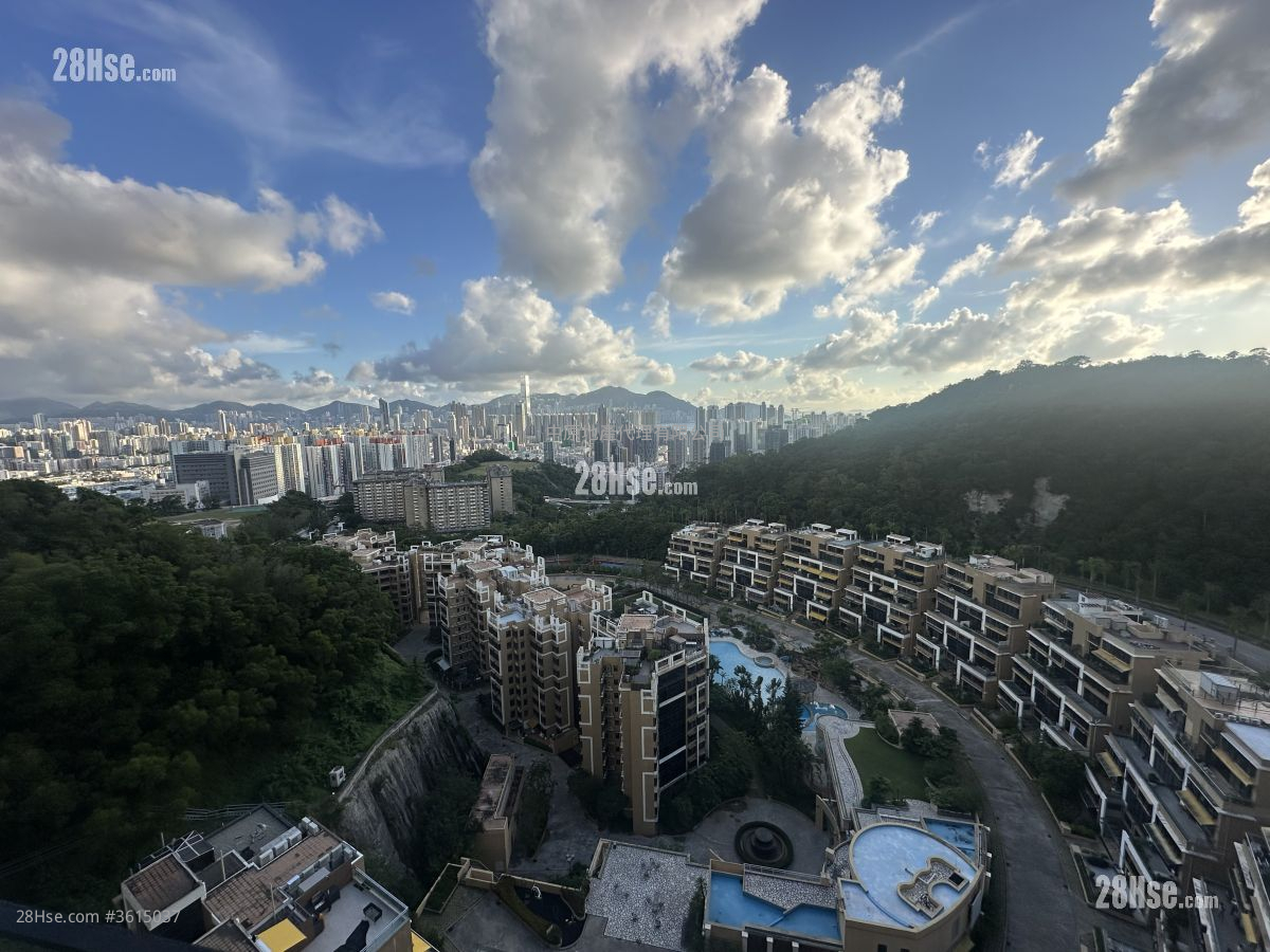 帝景峰 租盘 3 房 , 2 浴室 1,198 平方尺 ( 111.3 平方米 )