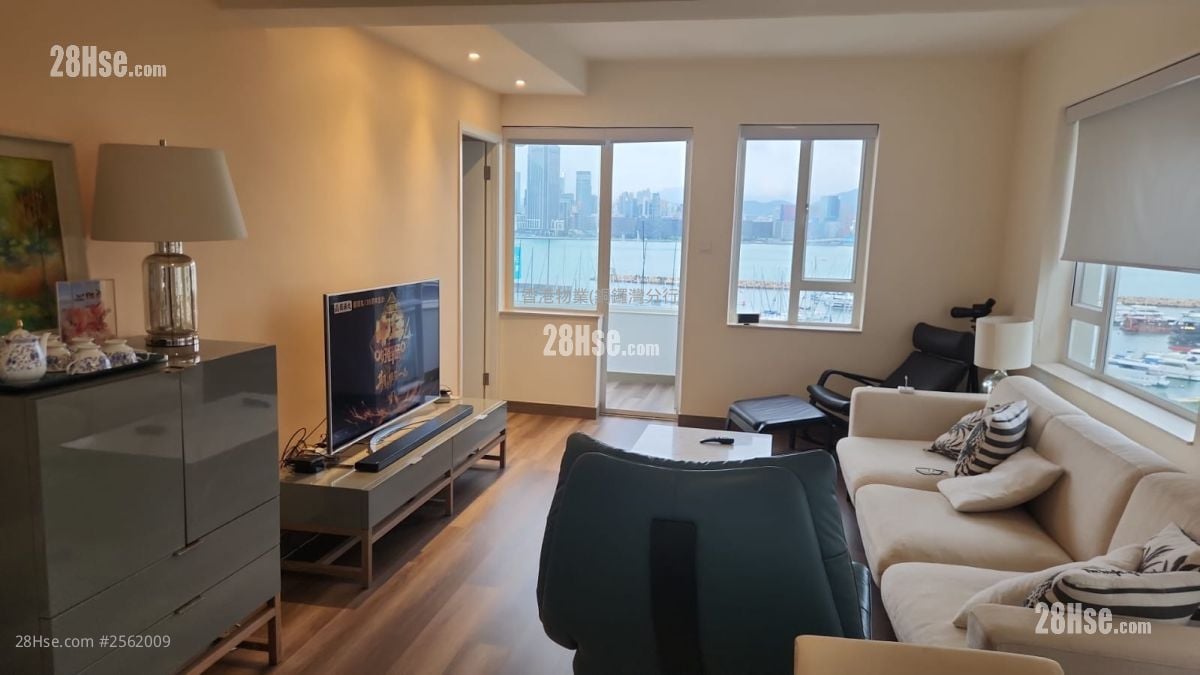 海湾大厦 售盘 2 房 , 2 浴室 890 平方尺 ( 82.7 平方米 )