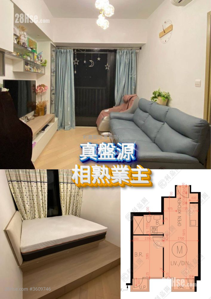 映御 售盘 1 房 , 1 浴室 398 平方尺 ( 37.0 平方米 )