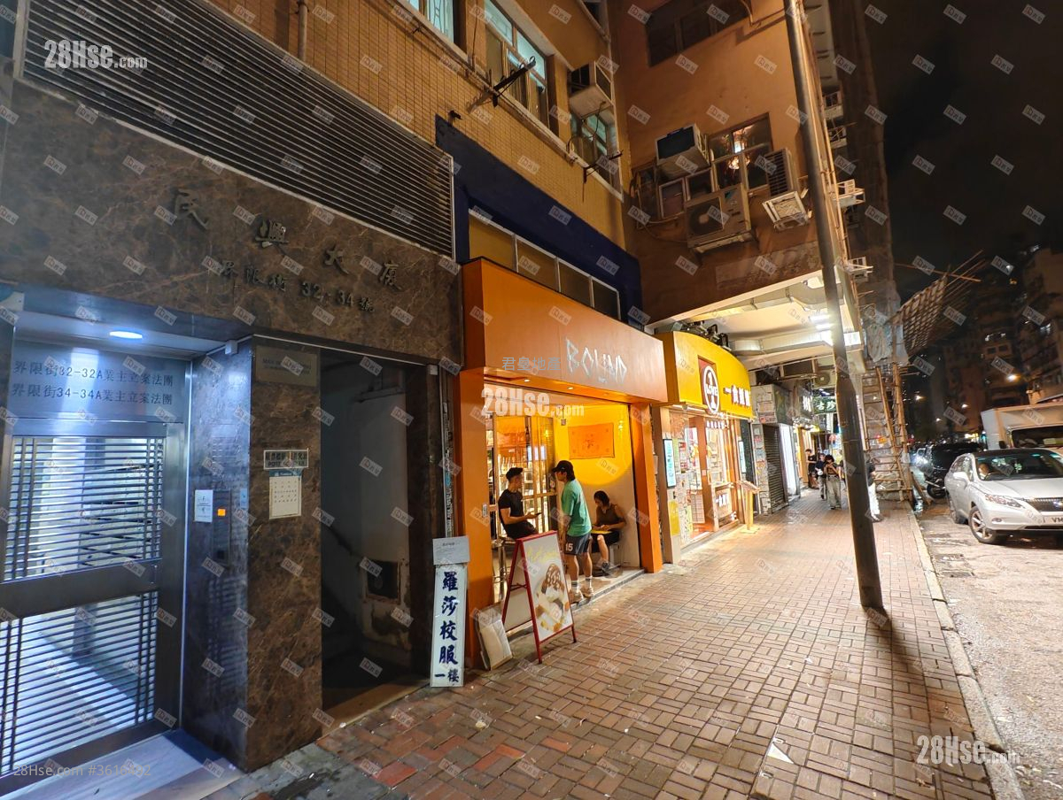 民兴大楼 租盘 1 房 , 1 浴室 140 平方尺 ( 13.0 平方米 ) 民兴大楼 租盘 1 房 , 1 浴室 140 平方尺 ( 13.0 平方米 )