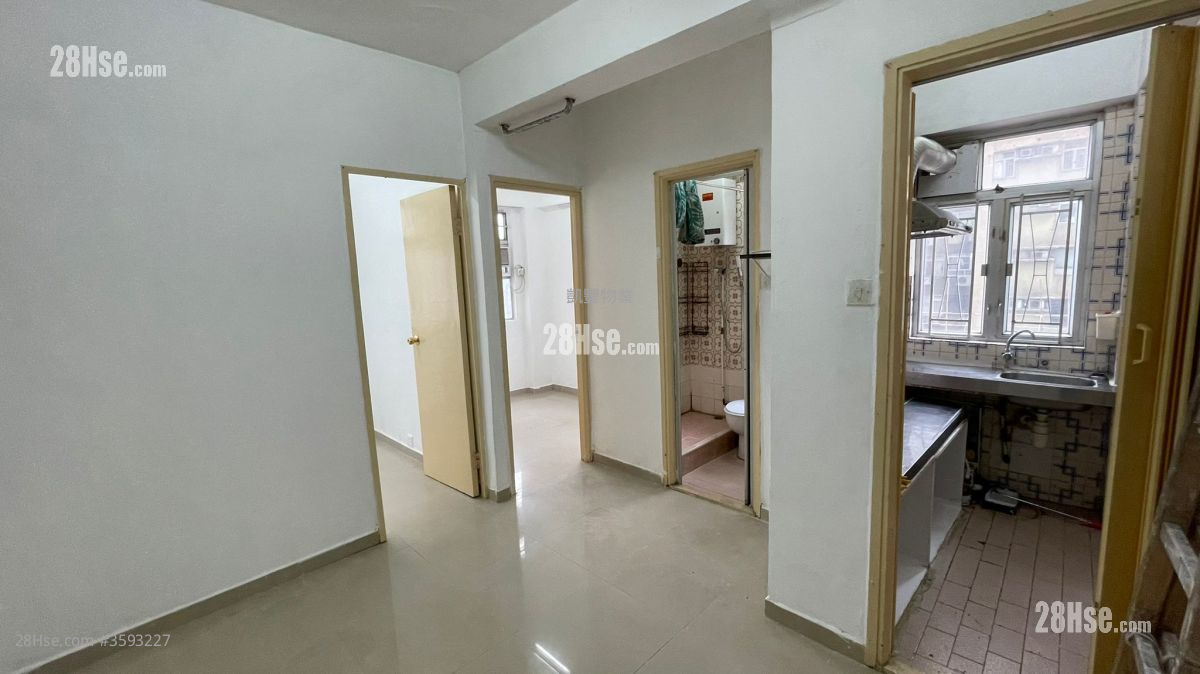 置景阁 租盘 2 房 , 1 浴室 274 平方尺 ( 25.5 平方米 )