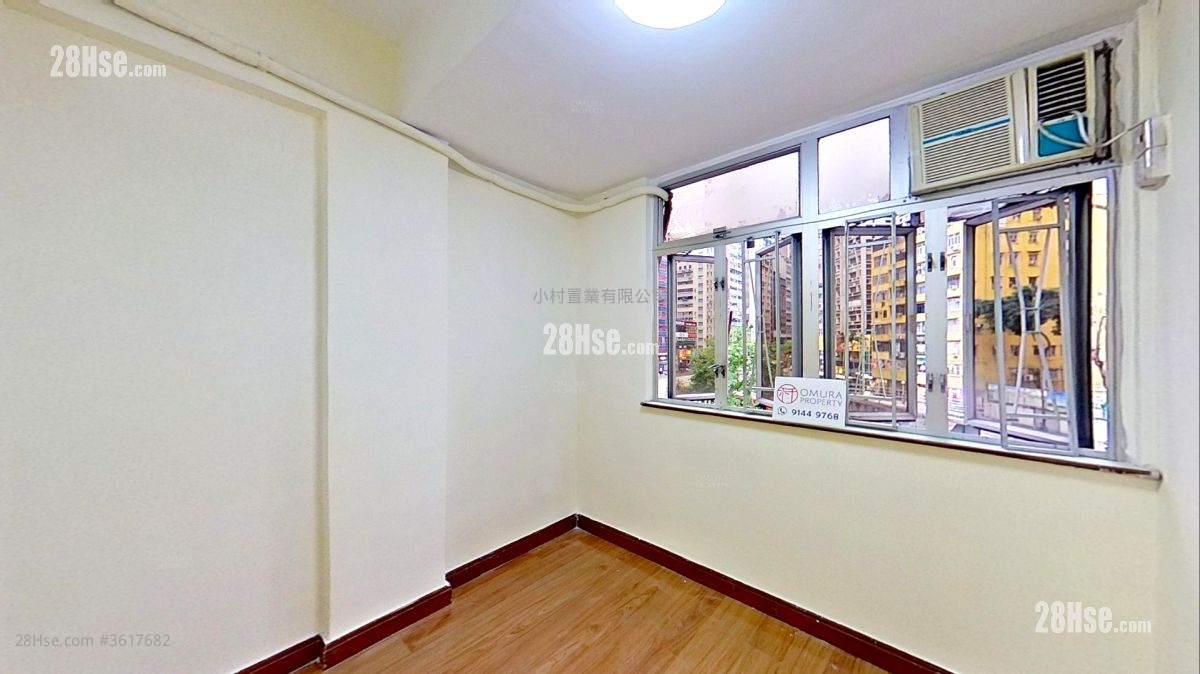 睡房 2: 欢乐楼 租盘 3 房 , 1 浴室 407 平方尺 ( 37.8 平方米 ) 睡房 2: 欢乐楼 租盘 3 房 , 1 浴室 407 平方尺 ( 37.8 平方米 )