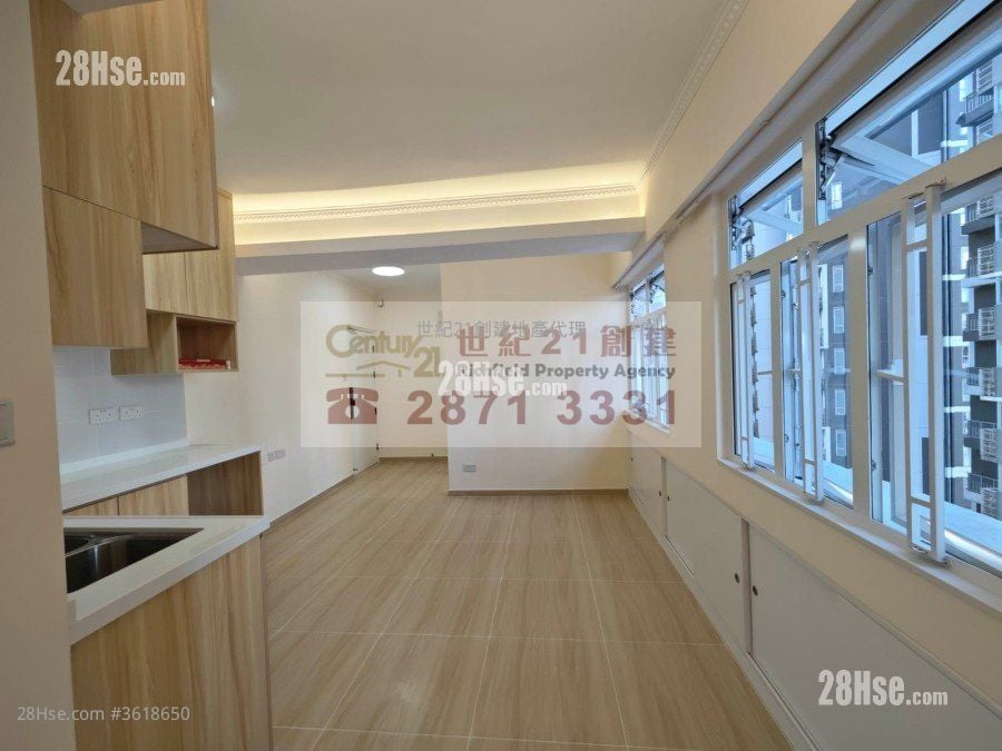 兴汉大厦 租盘 2 房 , 1 浴室 471 平方尺 ( 43.8 平方米 )