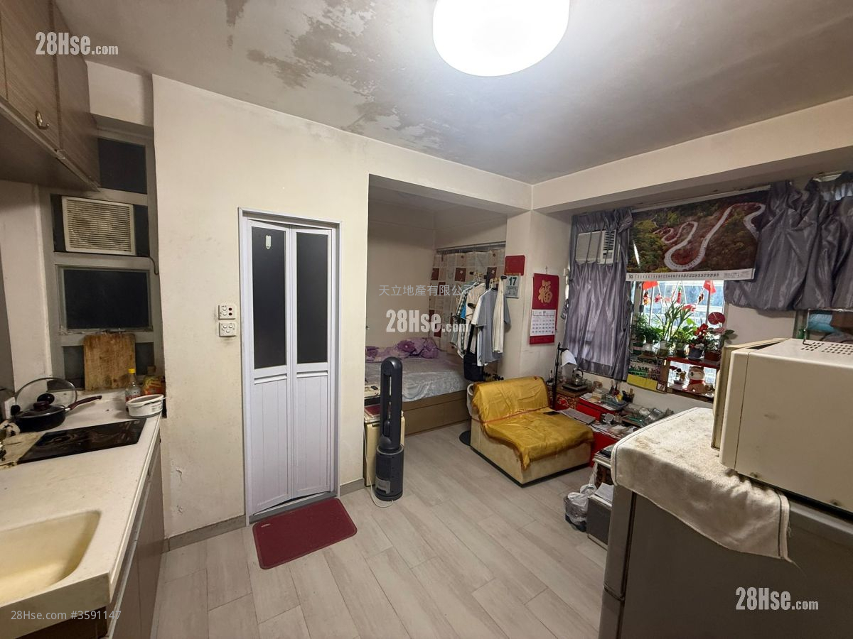 文景大厦 售盘 开放式间隔 , 1 浴室 214 平方尺 ( 19.9 平方米 )