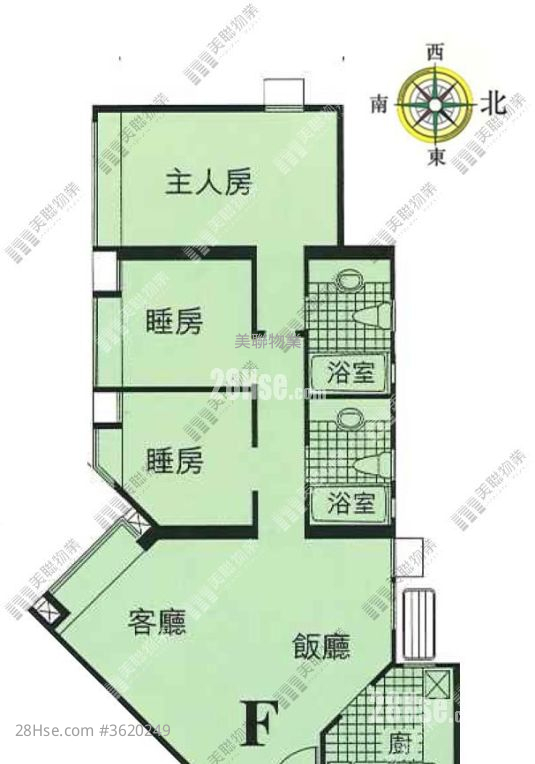 朗晴居 租盘 3 房 756 平方尺 ( 70.2 平方米 ) 朗晴居 租盘 3 房 756 平方尺 ( 70.2 平方米 )