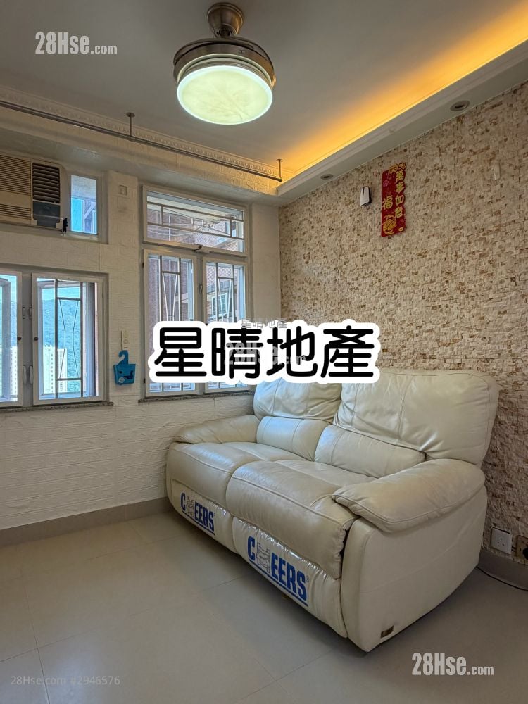 兆康苑 租盘 2 房 , 1 浴室 404 平方尺 ( 37.5 平方米 )